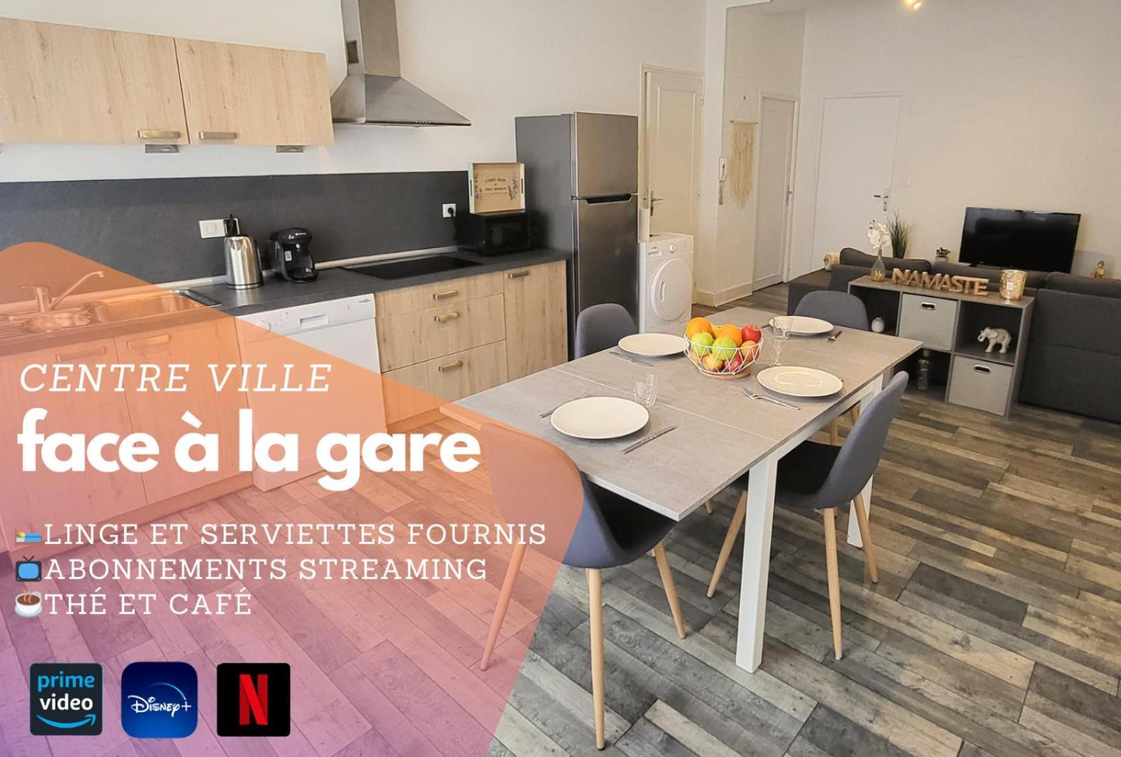 Logement Spacieux - Face A La Gare Et Centre-Ville Épinal Eksteriør billede